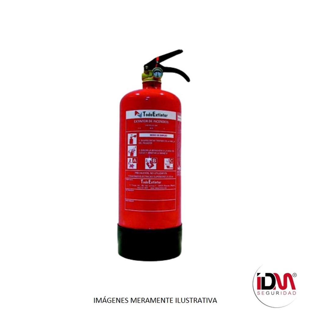 Extintor de Polvo Químico l Extintores Portátiles l IDM Seguridad